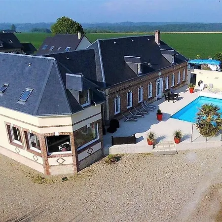 Pensión La Domaine De La Roquette Près De Fécamp à